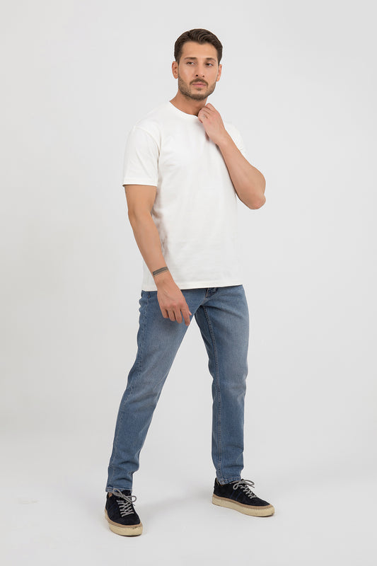 Erkek Slim Fit Açık Mavi Kot Pantolon — Regional — ürün görseli 2