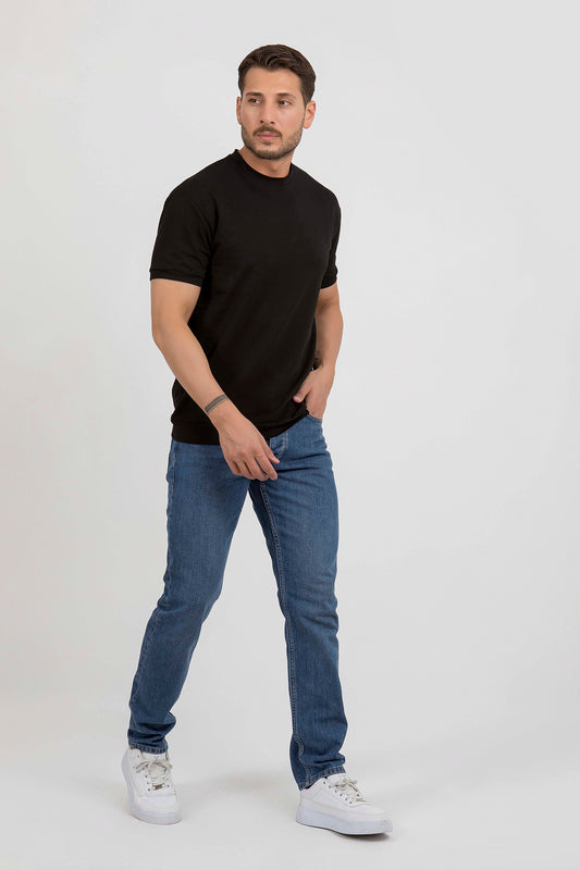 Erkek Regular Fit Mavi Kot Pantolon — Regional — ürün görseli 2