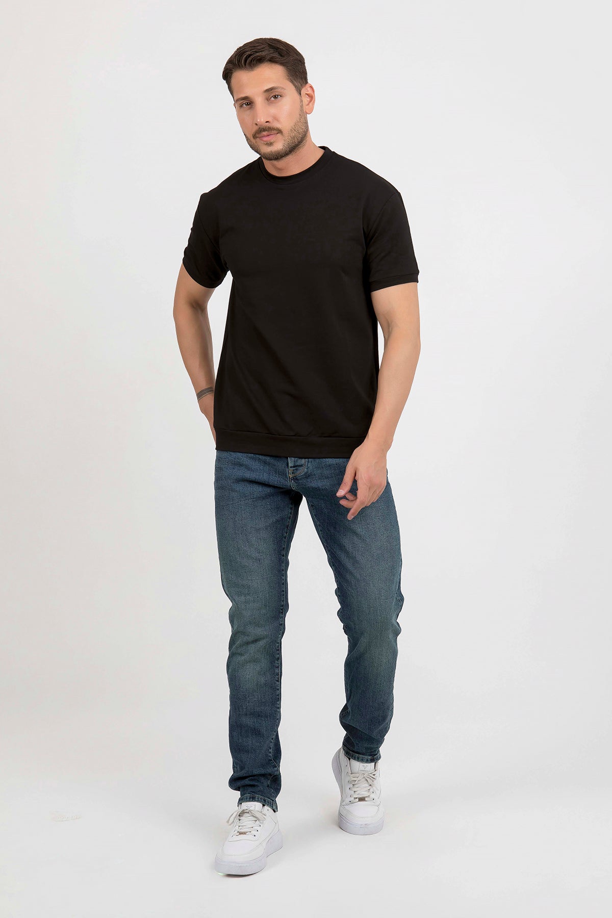 Regional Medium Slim Fit Yeşil Tint Yıkamalı — ürün görseli 4