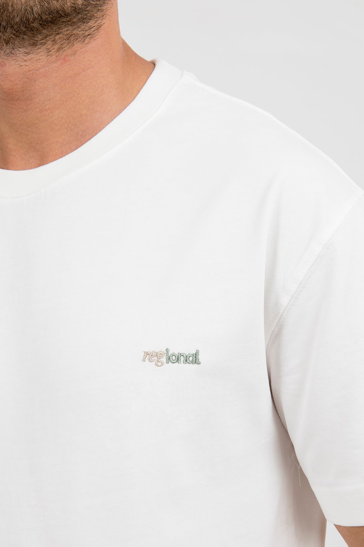 Regional Yumuşak Dokulu Çift Renk T-Shirt