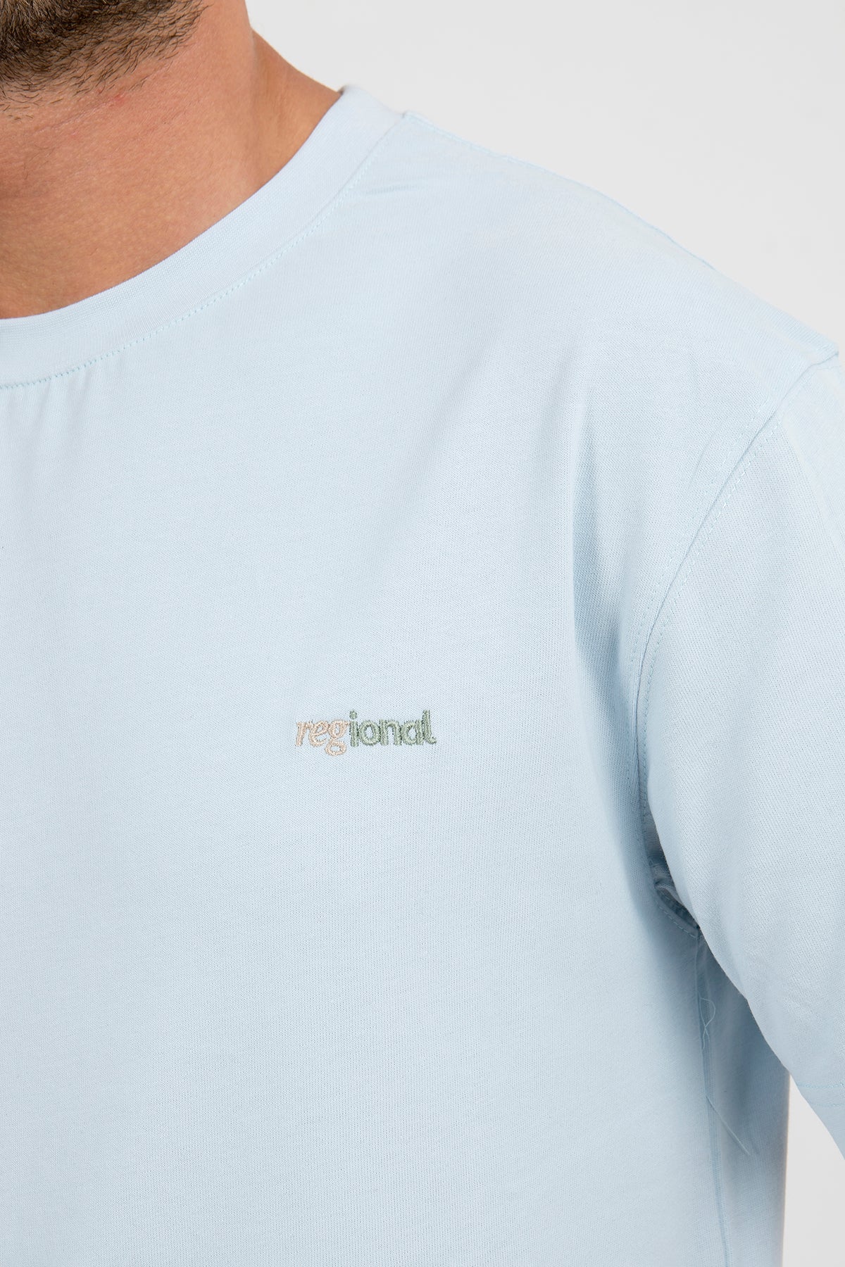 Regional Yumuşak Dokulu Çift Renk T-Shirt