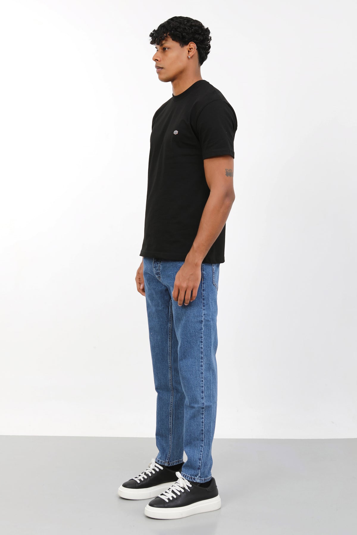 Woucher Slim Fit Orta Mavi Denim Jean Pantolon
