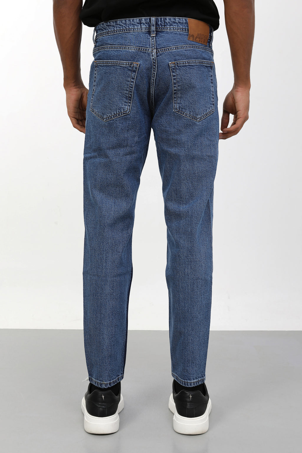 Woucher Slim Fit Orta Mavi Denim Jean Pantolon