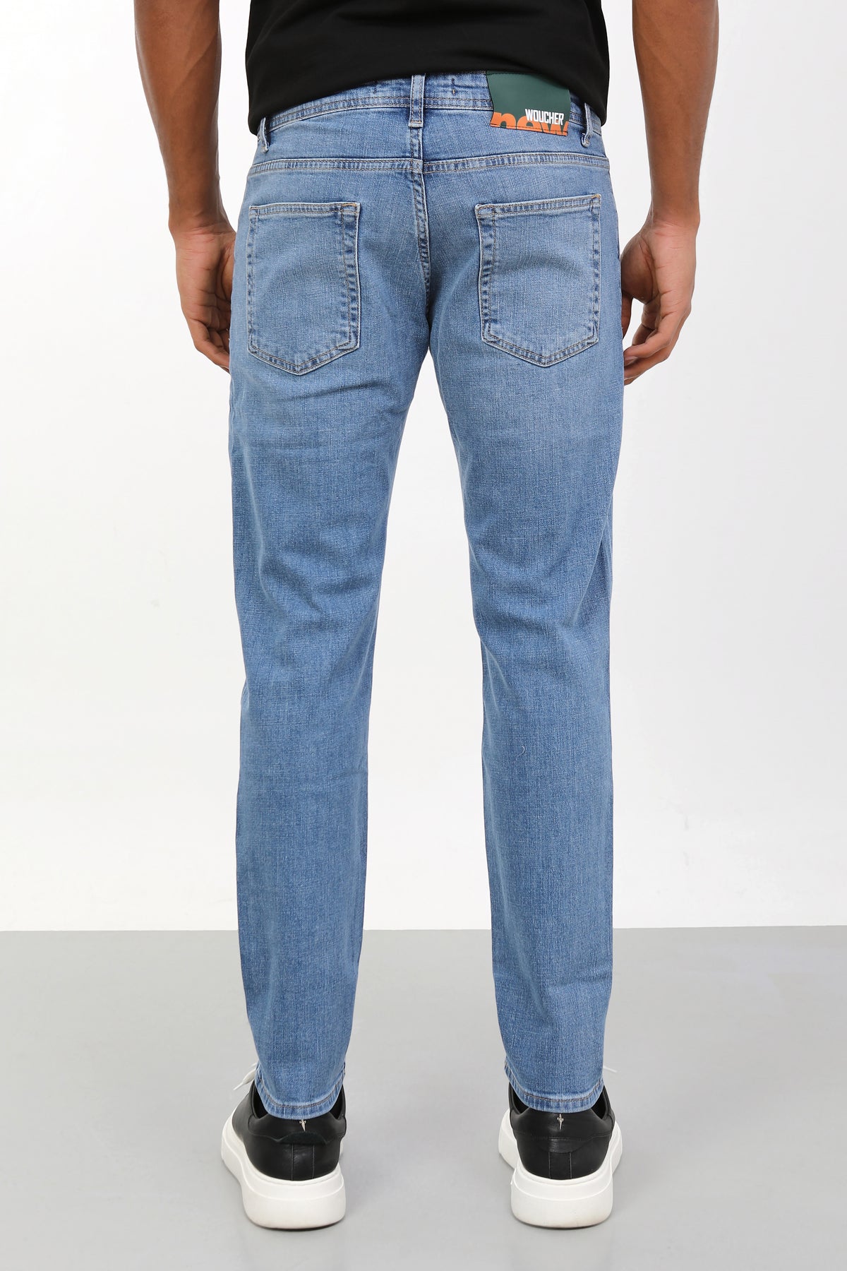 Woucher Slim Fit Açık Mavi Denim Jean Pantolon