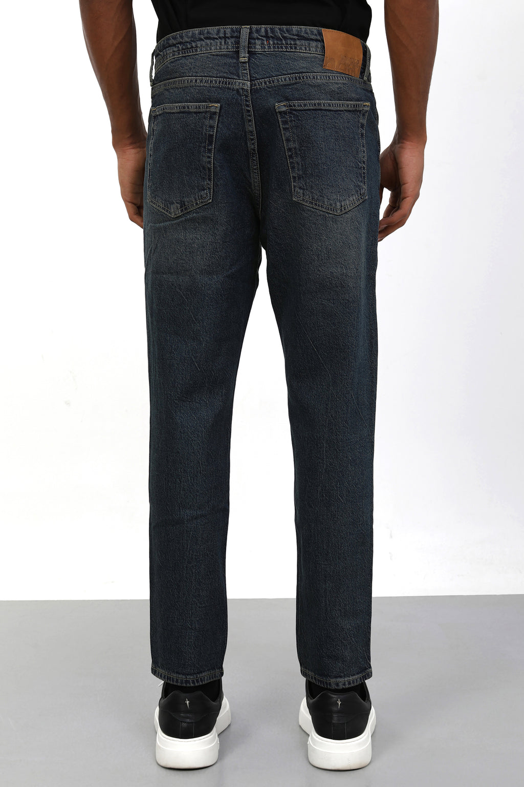Woucher Slim Fit Füme Yıkamalı Jean Pantolon