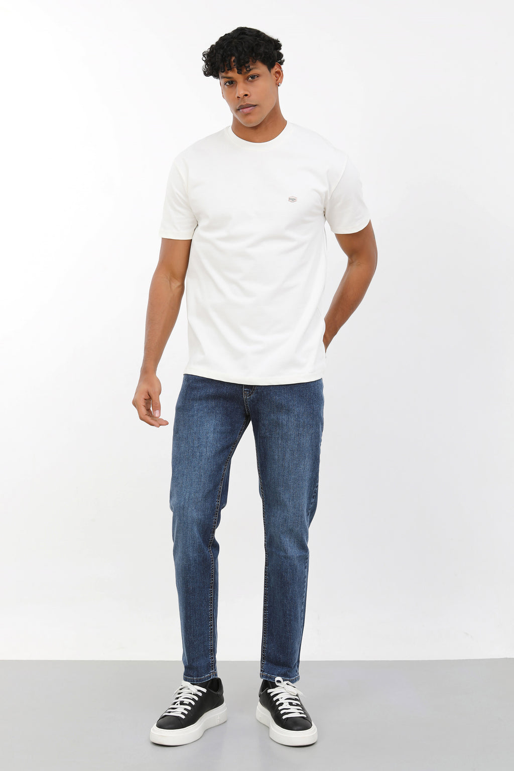 Woucher Slim Fit Erkek Jean Pantolon – Koyu Mavi