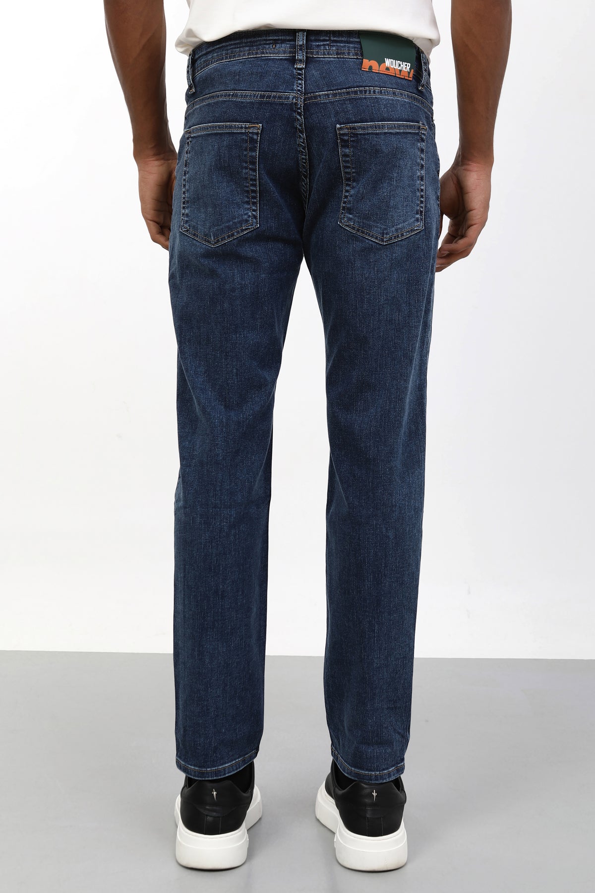 Woucher Slim Fit Erkek Jean Pantolon – Koyu Mavi