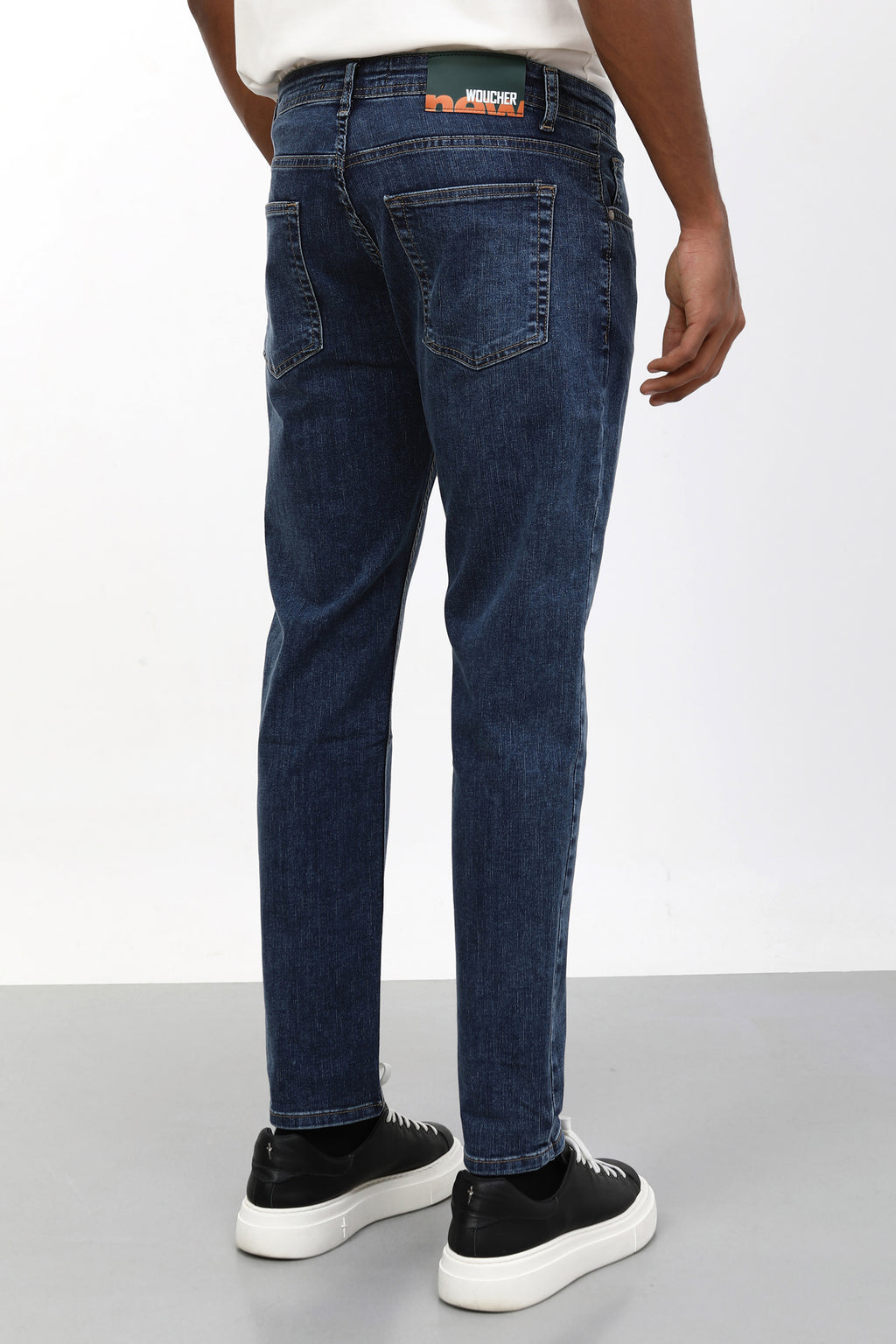 Woucher Slim Fit Erkek Jean Pantolon – Koyu Mavi