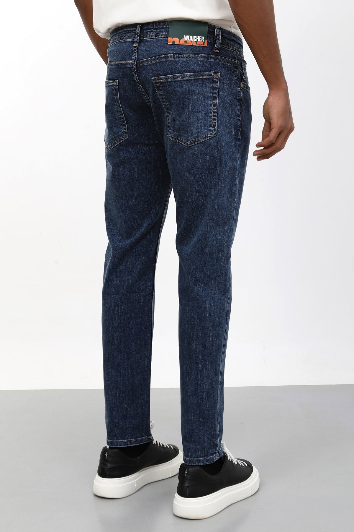 Woucher Slim Fit Erkek Jean Pantolon – Koyu Mavi