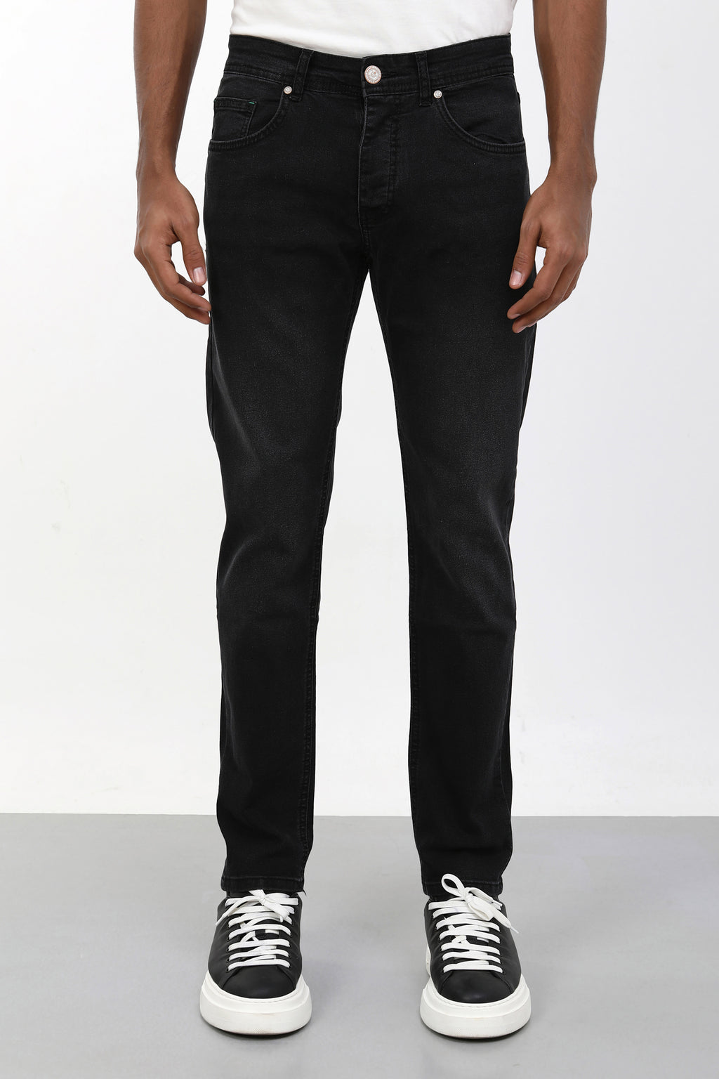 Woucher Slim Fit Erkek Jean Pantolon – Siyah