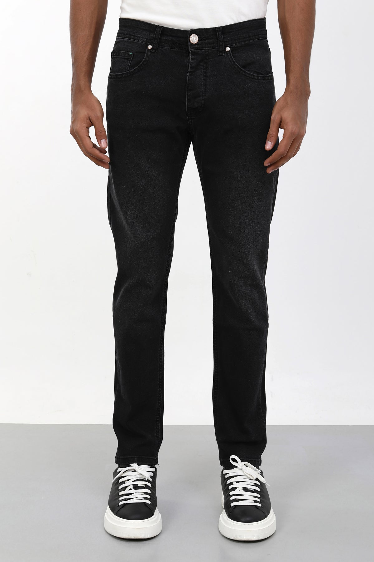 Woucher Slim Fit Erkek Jean Pantolon – Siyah