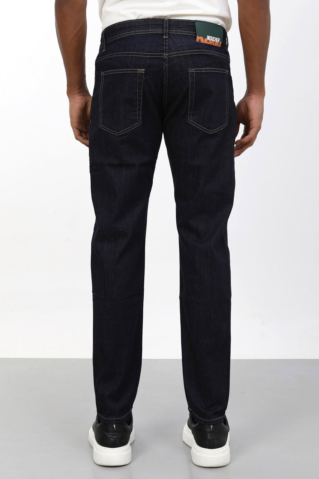 Woucher Slim Fit Erkek Jean Pantolon – Koyu Lacivert (İndigo)