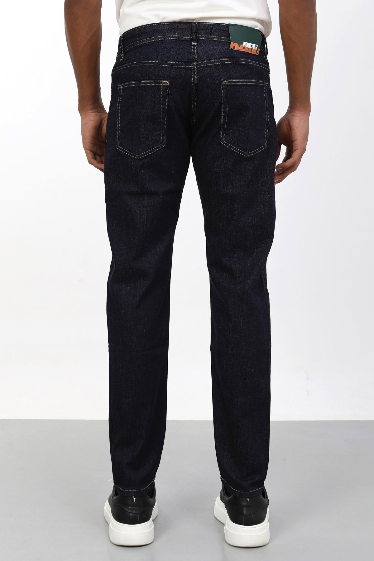Woucher Slim Fit Erkek Jean Pantolon – Koyu Lacivert (İndigo)