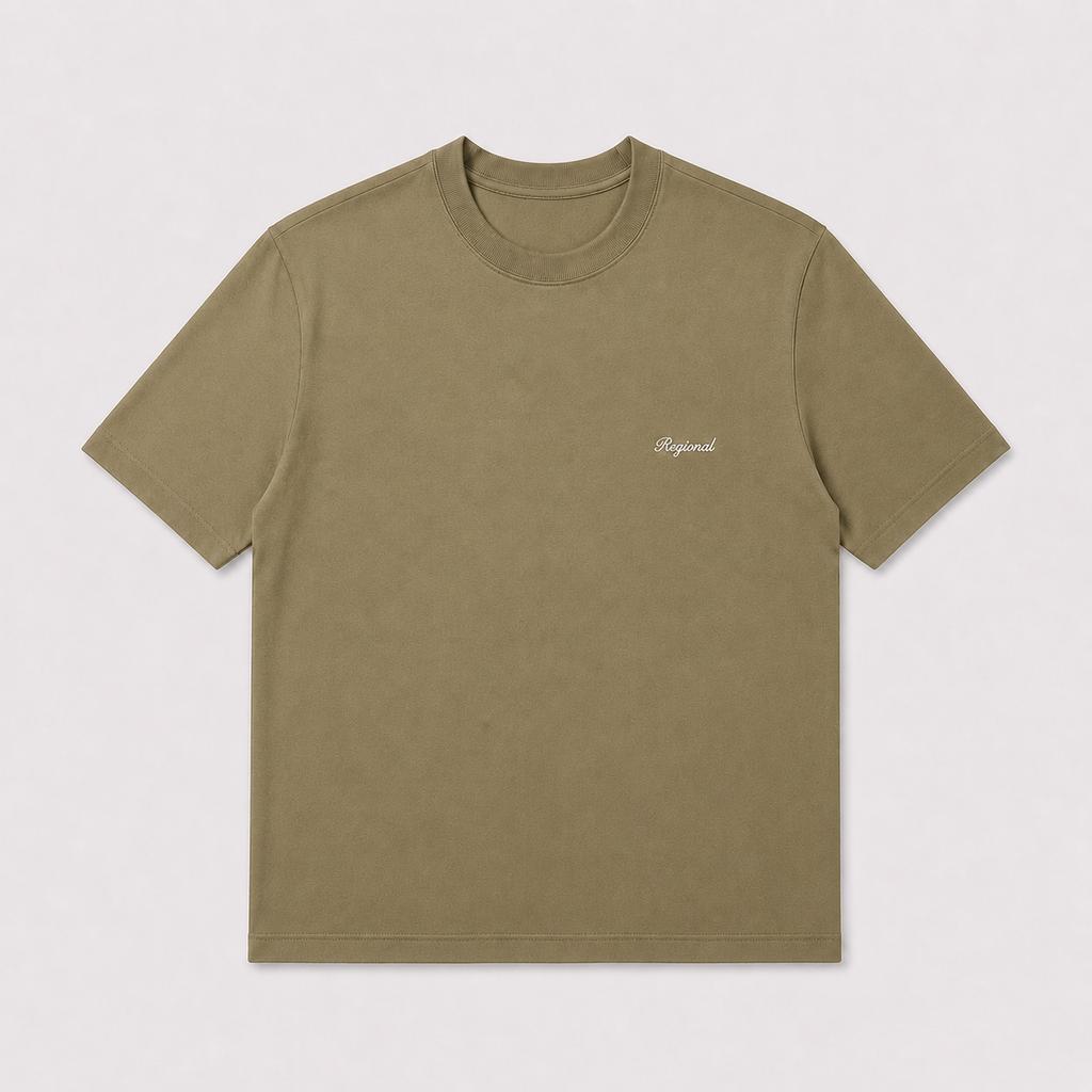 Regional Yumuşak Dokulu T-Shirt