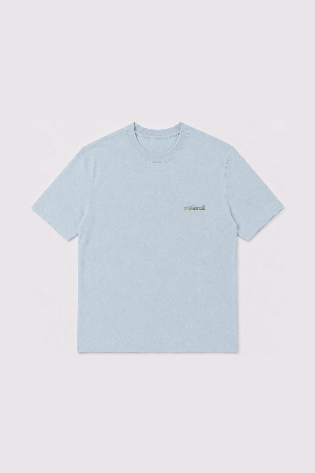 Regional Yumuşak Dokulu Çift Renk T-Shirt
