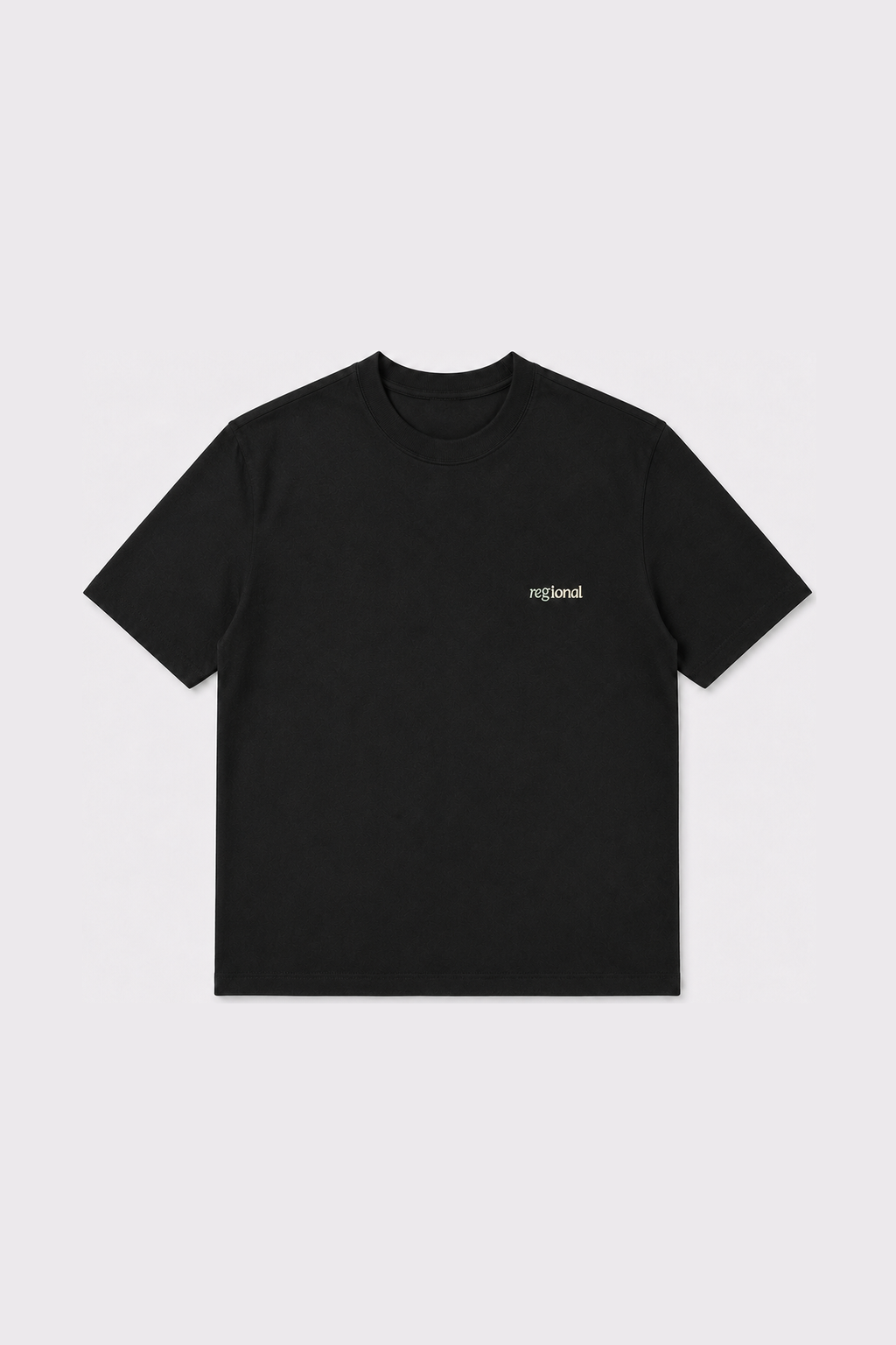 Regional Yumuşak Dokulu Çift Renk T-Shirt
